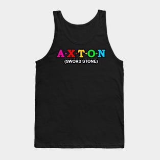 Axton - sword stone Tank Top